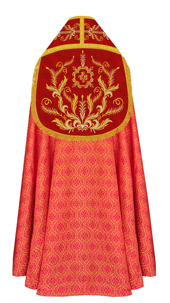 Roman Cope with embroidered motif