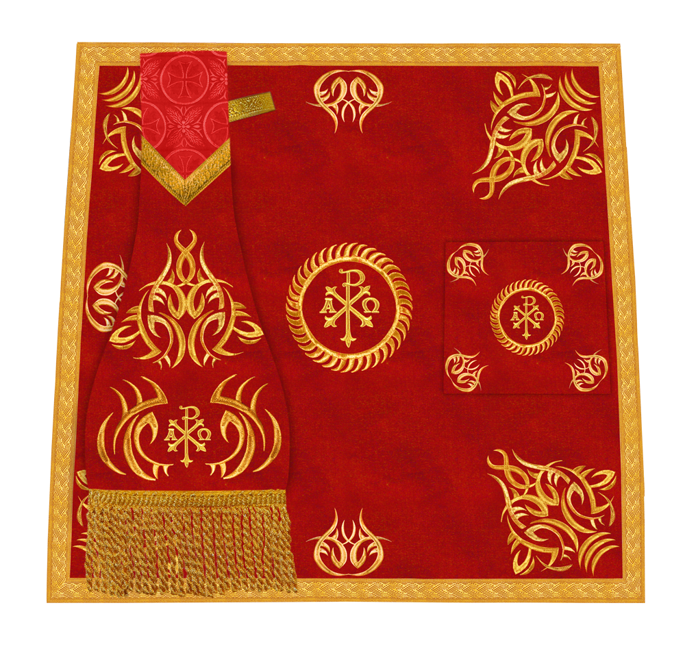 Altar Mass Set adorned with Spiritual embroidery