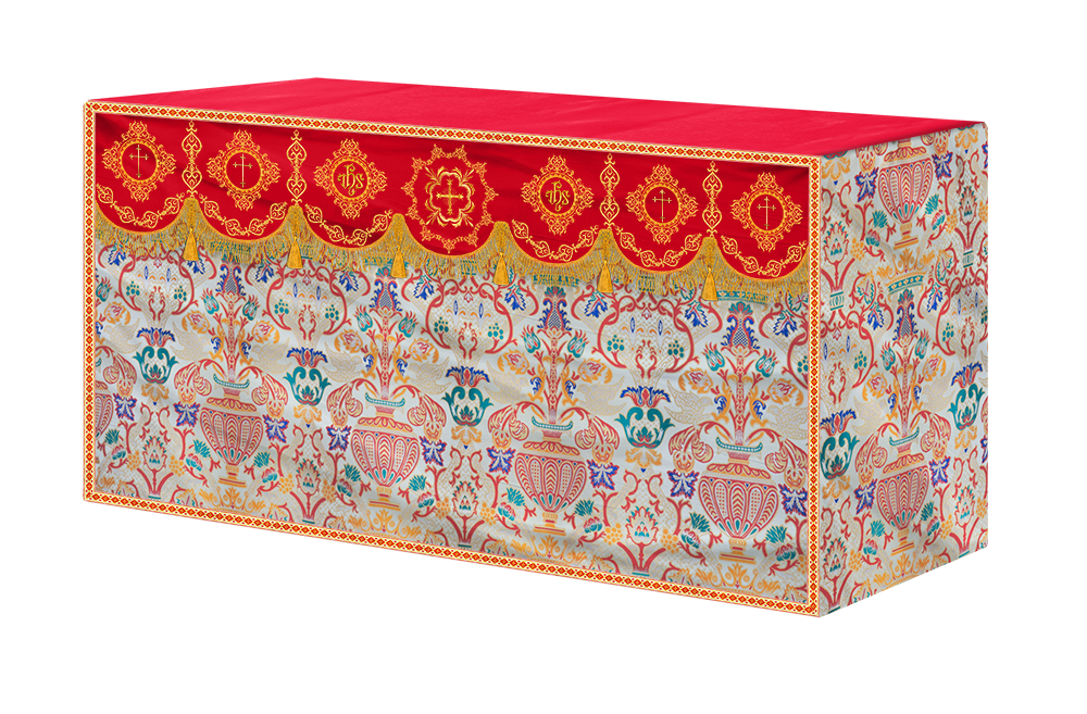Embroidered Tapestry Altar Cloth