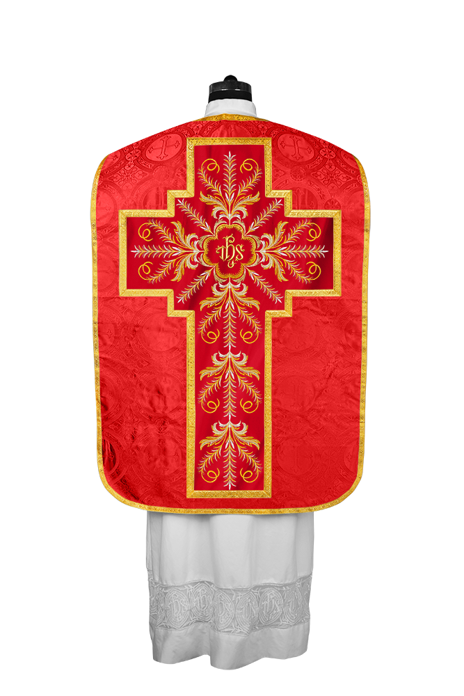 Roman Chasuble with liturgical motifs