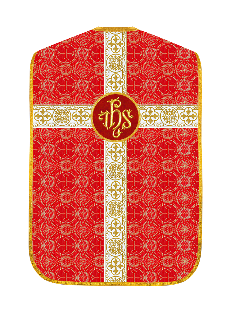 Roman Catholic Chasuble with Spiritual Motif