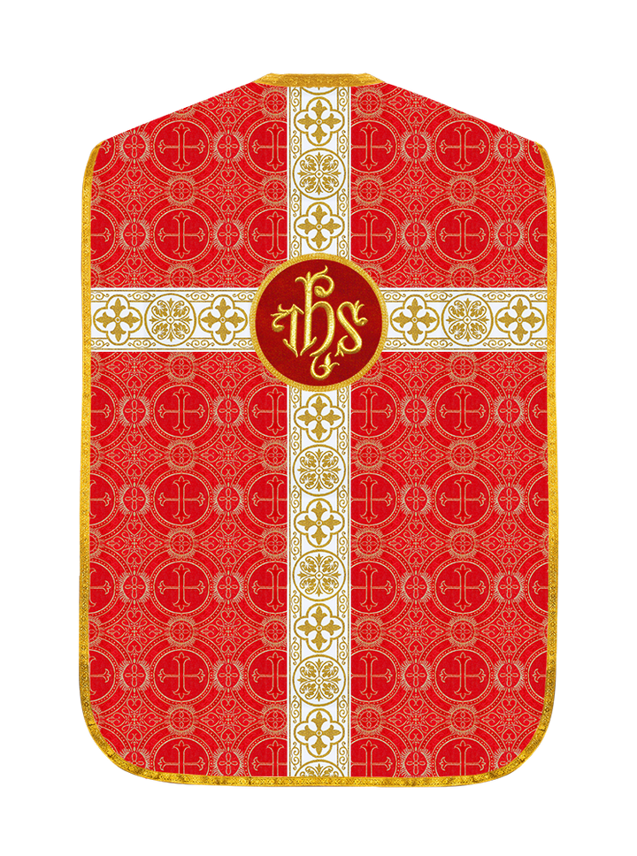 Roman Catholic Chasuble with Spiritual Motif