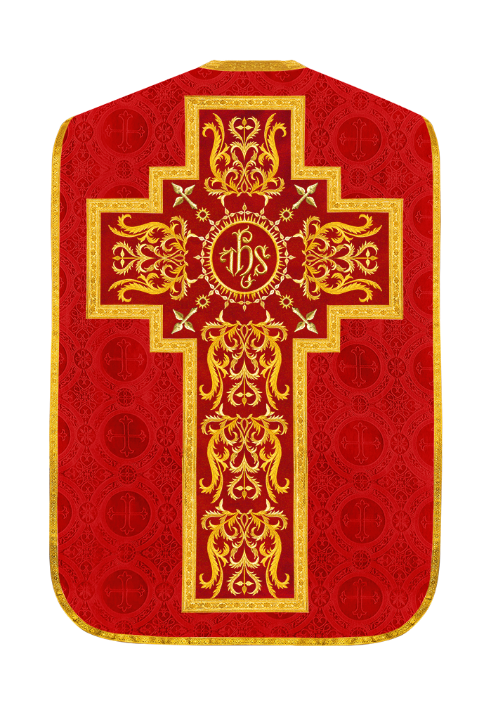 Roman Chasuble with matching stole