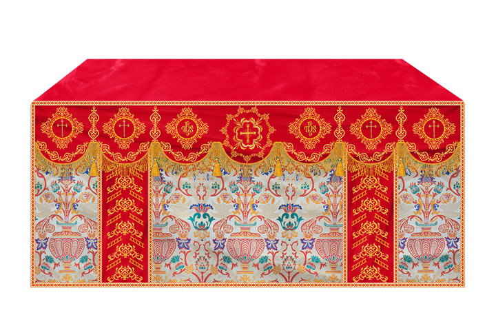 Embroidered Tapestry Altar Cloth