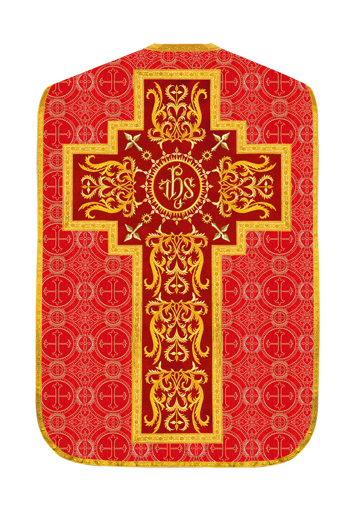 Roman Chasuble with matching stole