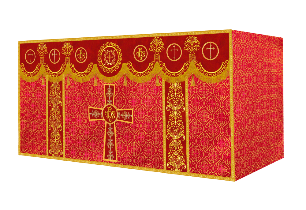 Altar Cloth with Liturgical Motif