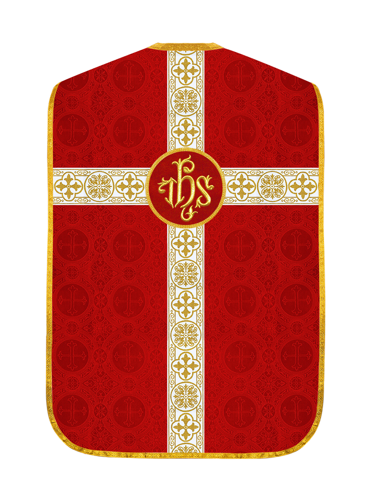 Roman Catholic Chasuble with Spiritual Motif