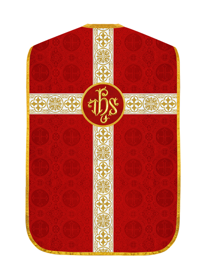 Roman Catholic Chasuble with Spiritual Motif