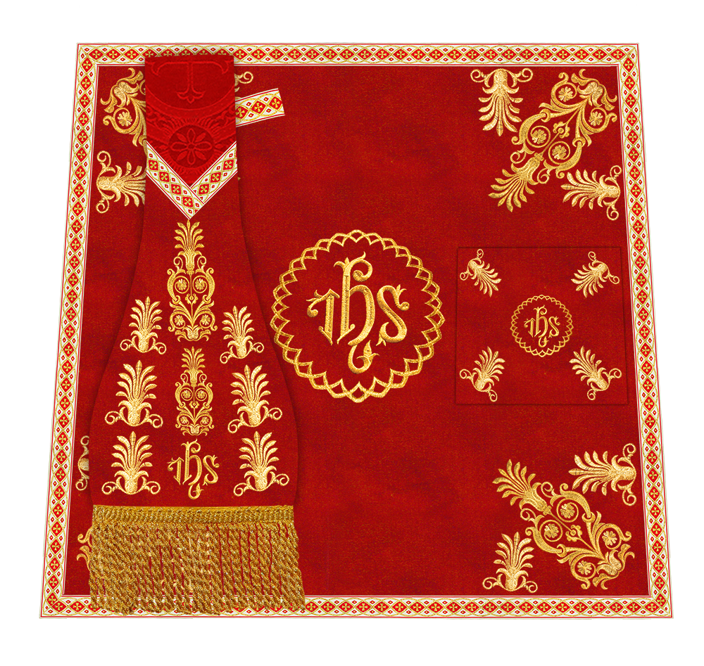 Embroidered Motif and Trims Mass set