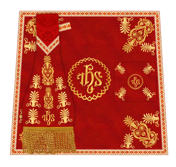 Embroidered Motif and Trims Mass set