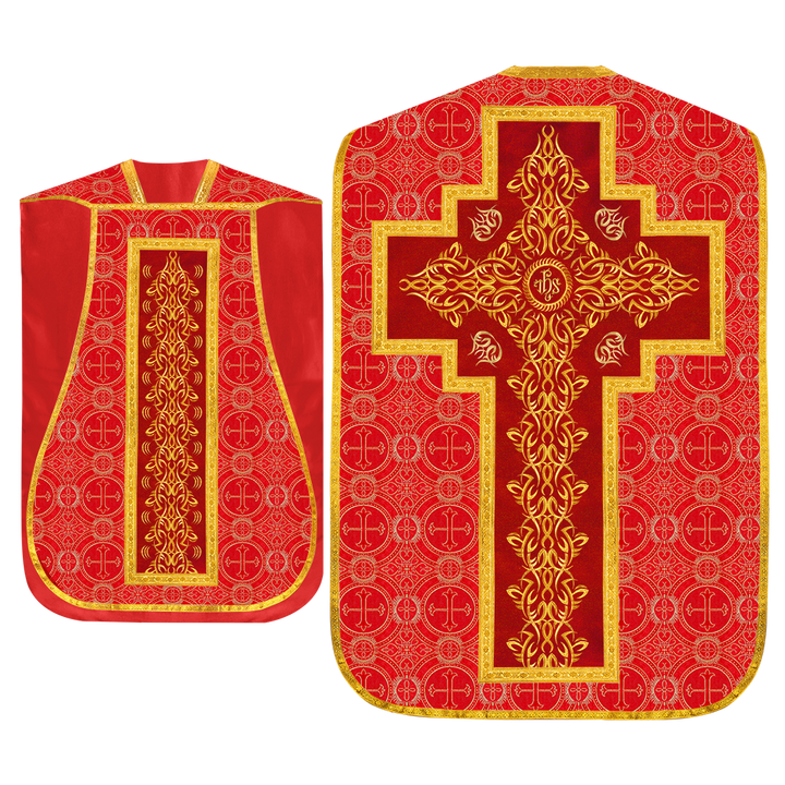 Fiddleback vestment with stole