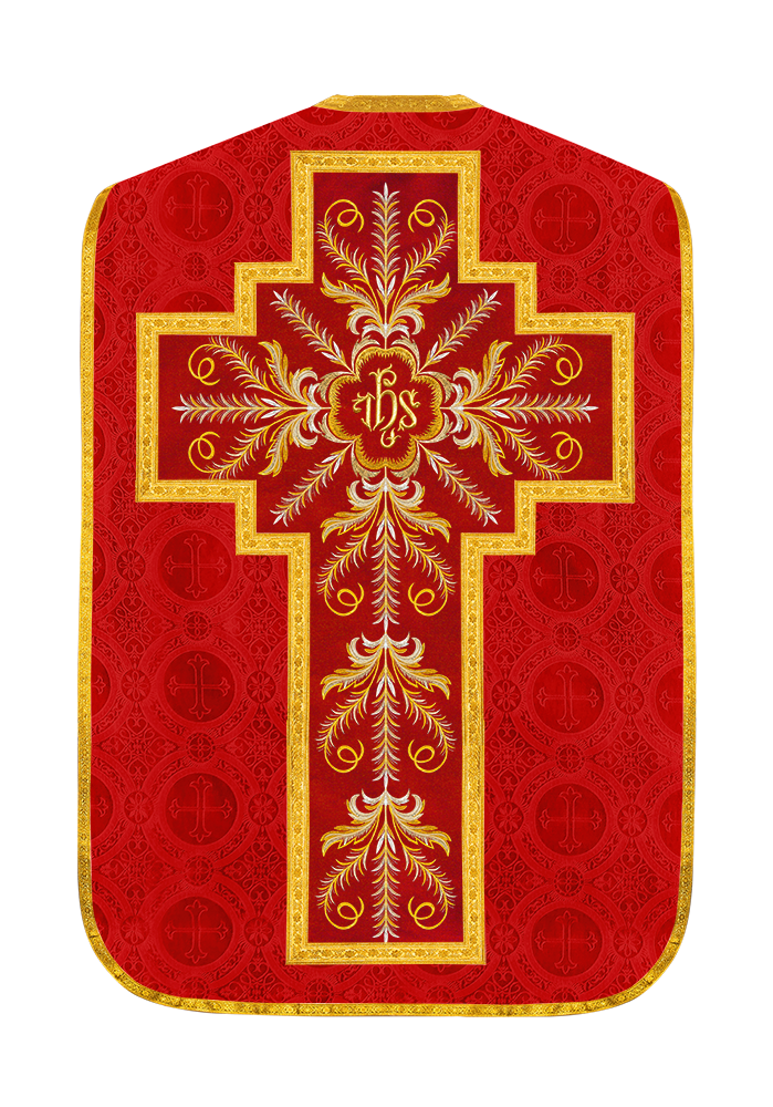 Roman Chasuble with liturgical motifs