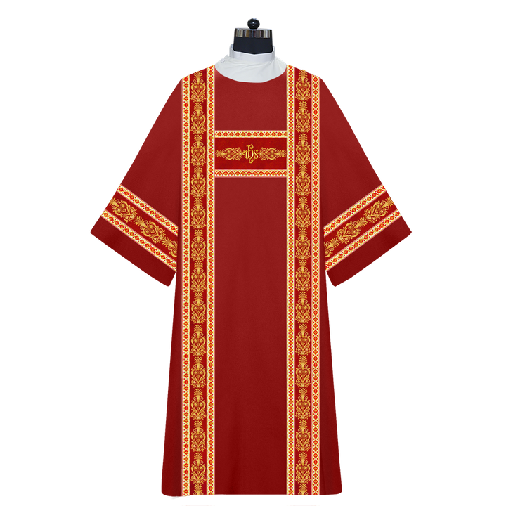 Dalmatics Vestments With Embroidered motifs