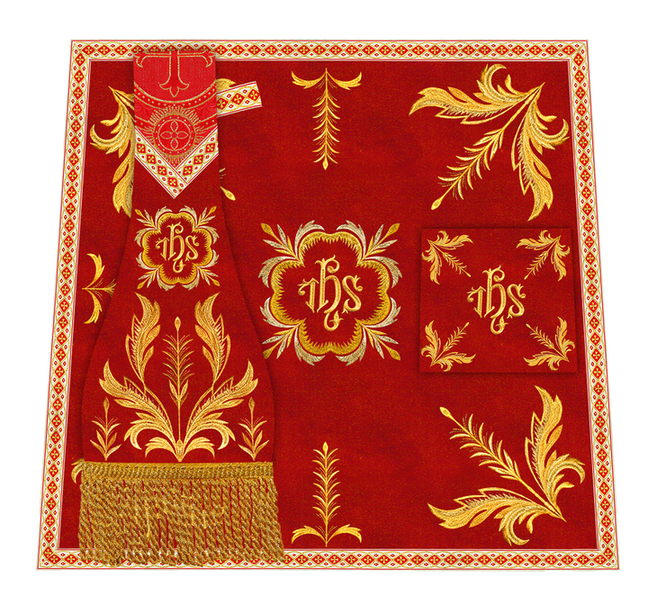 Borromean Chasuble Vestment With Liturgical Trims