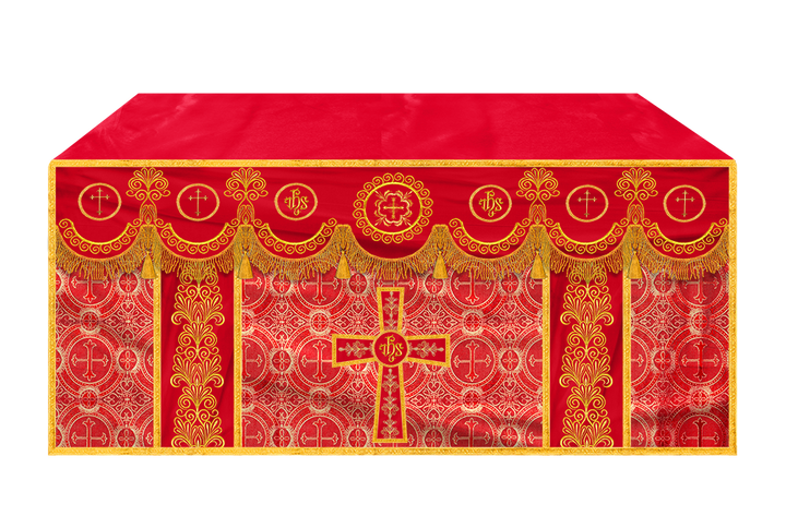 Altar Cloth with Liturgical Motif