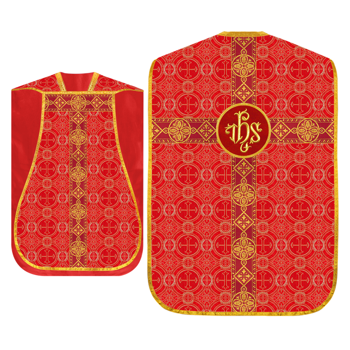 Embroidered Roman Chasuble Vestment