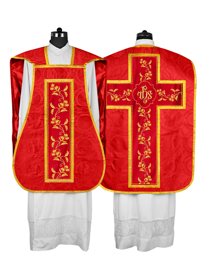 Fiddleback with Floral design