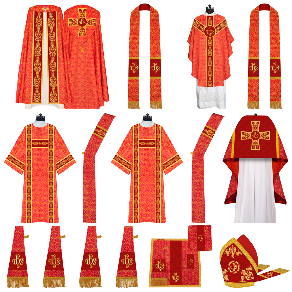 Gothic Style Highline Mass Set Vestments