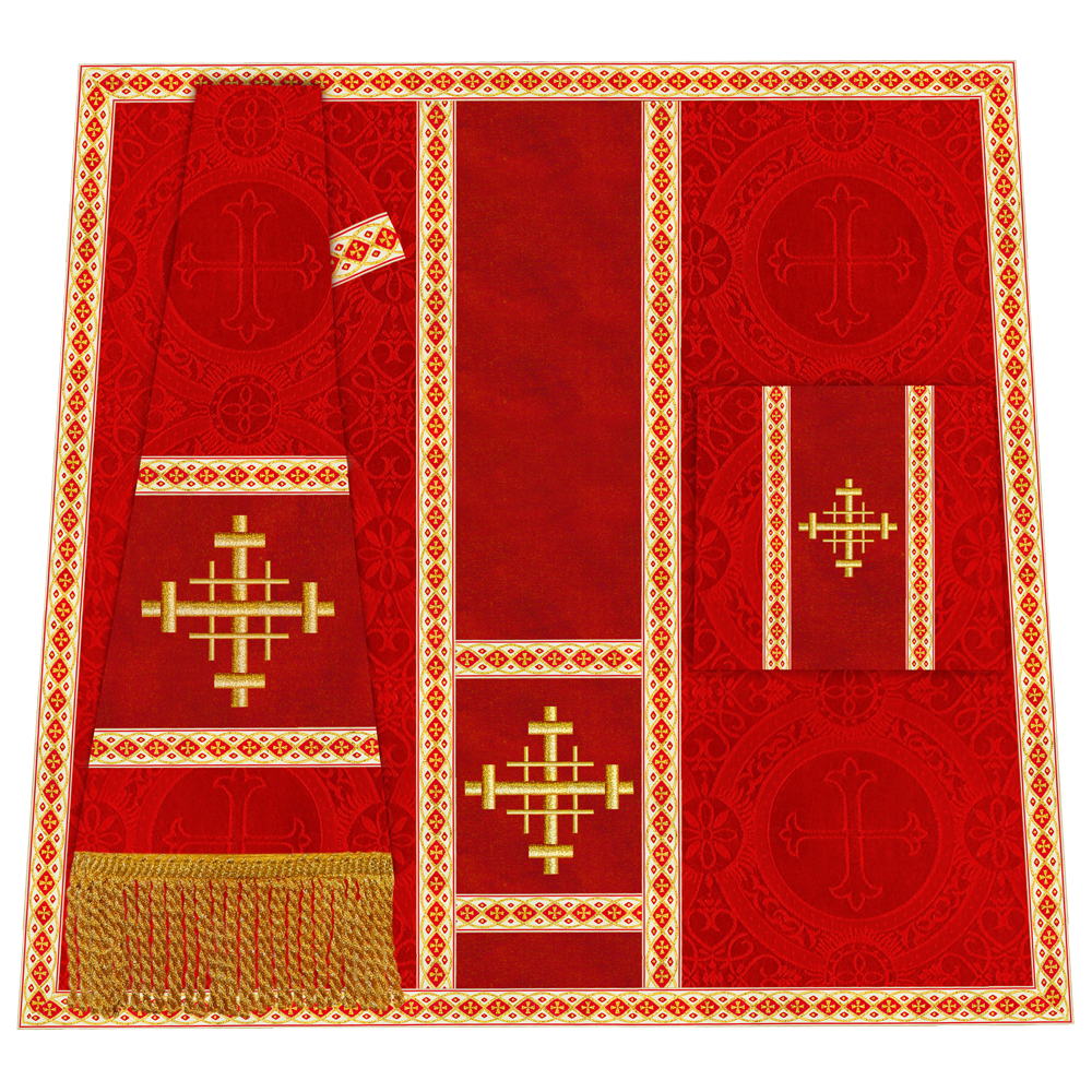 Liturgical Mass set with Cross