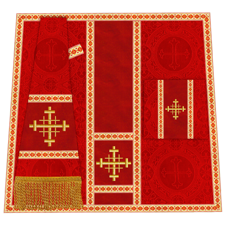 Liturgical Mass set with Cross