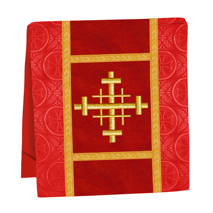 Handcrafted Altar Mass Set with Embroidered Motif