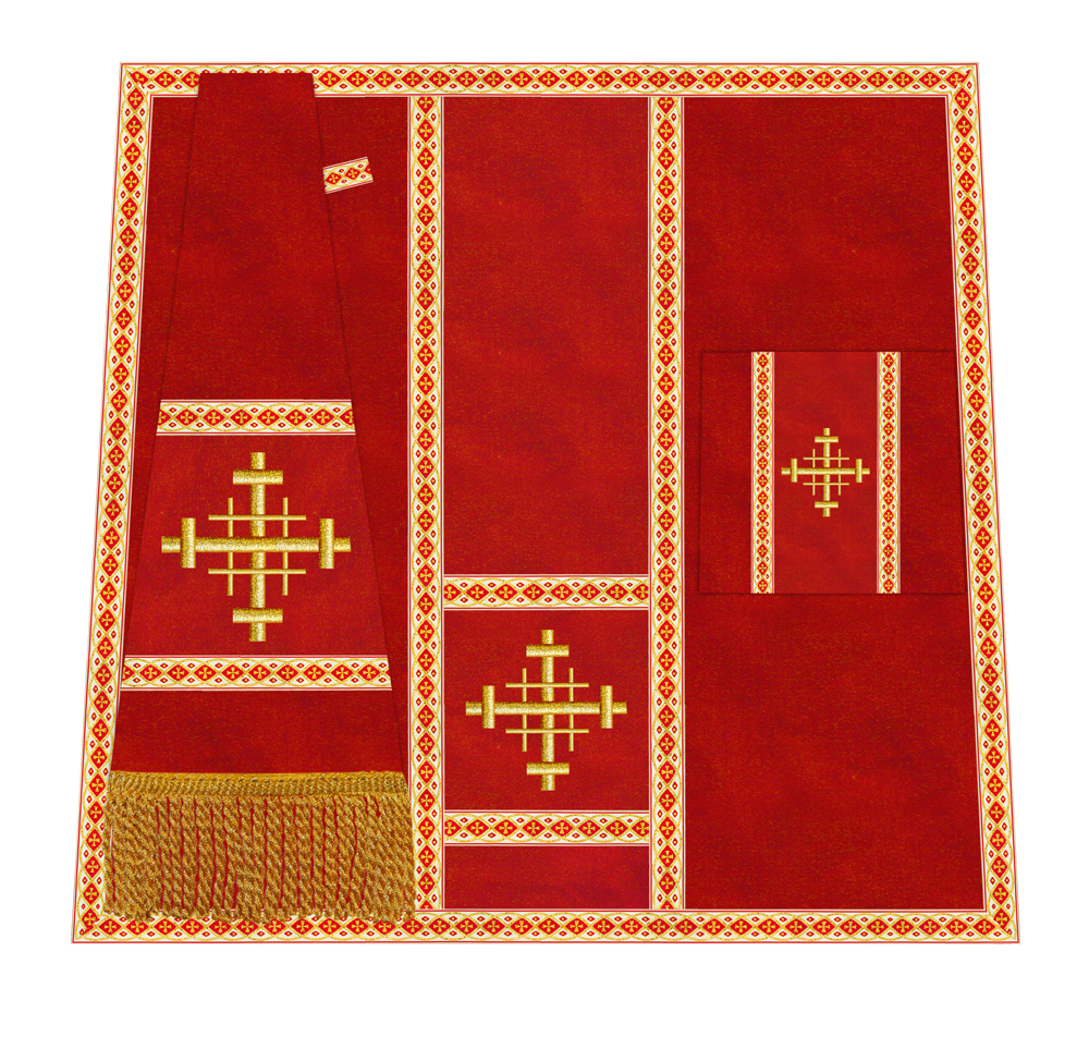 Liturgical Mass set with Cross