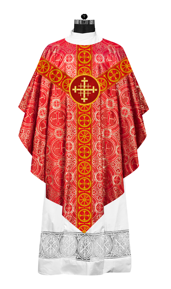 Pugin Chasuble with Designer orphrey