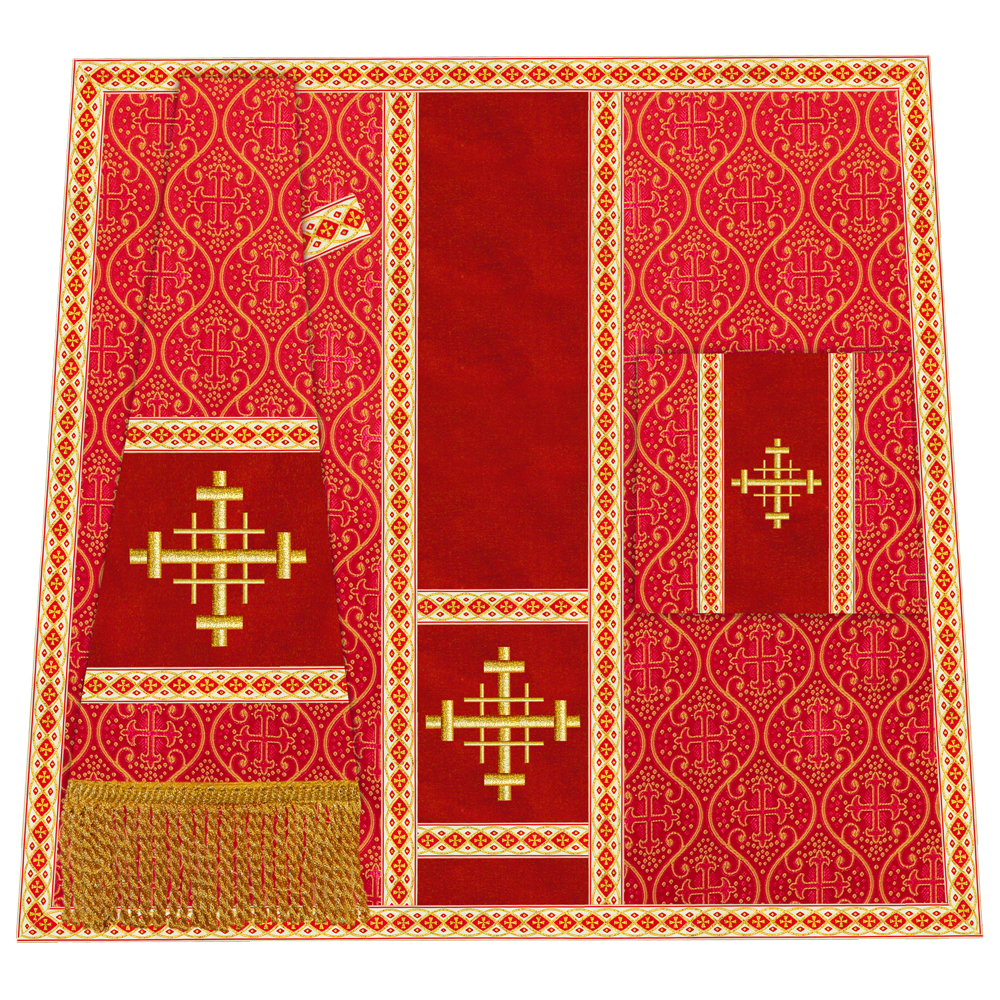 Liturgical Mass set with Cross