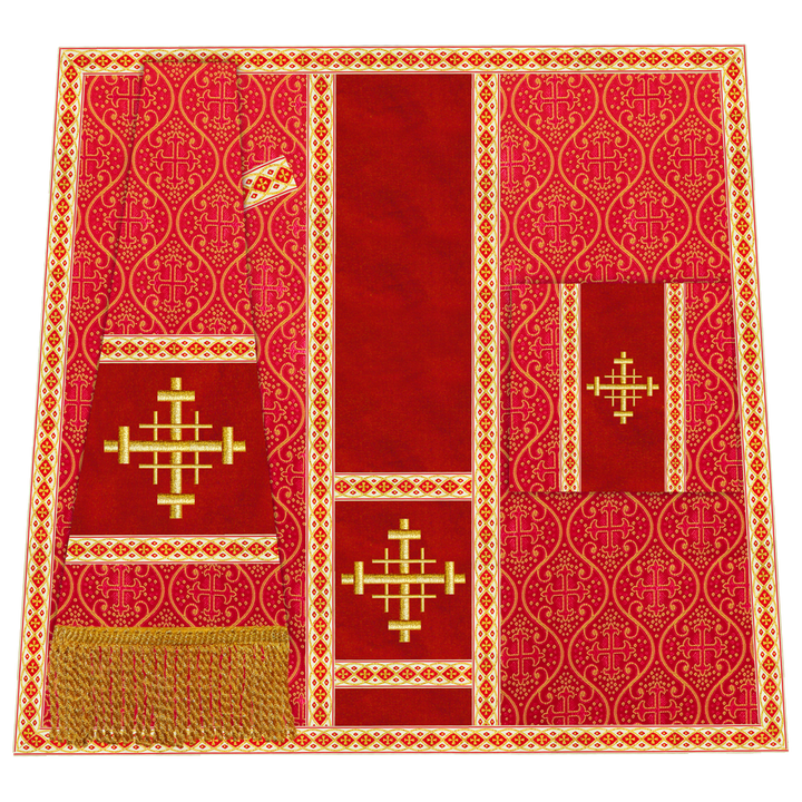 Liturgical Mass set with Cross