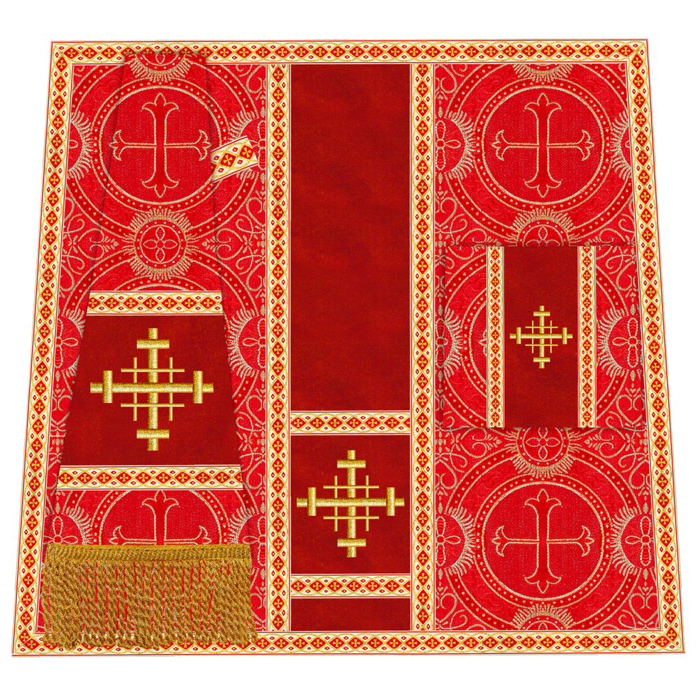 Liturgical Mass set with Cross