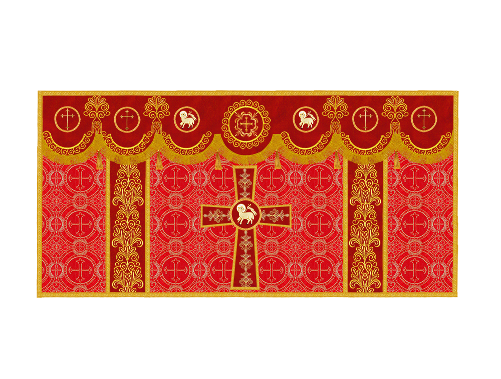 Altar Cloth with Liturgical Motif