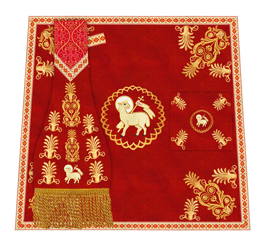 Embroidered Motif and Trims Mass set