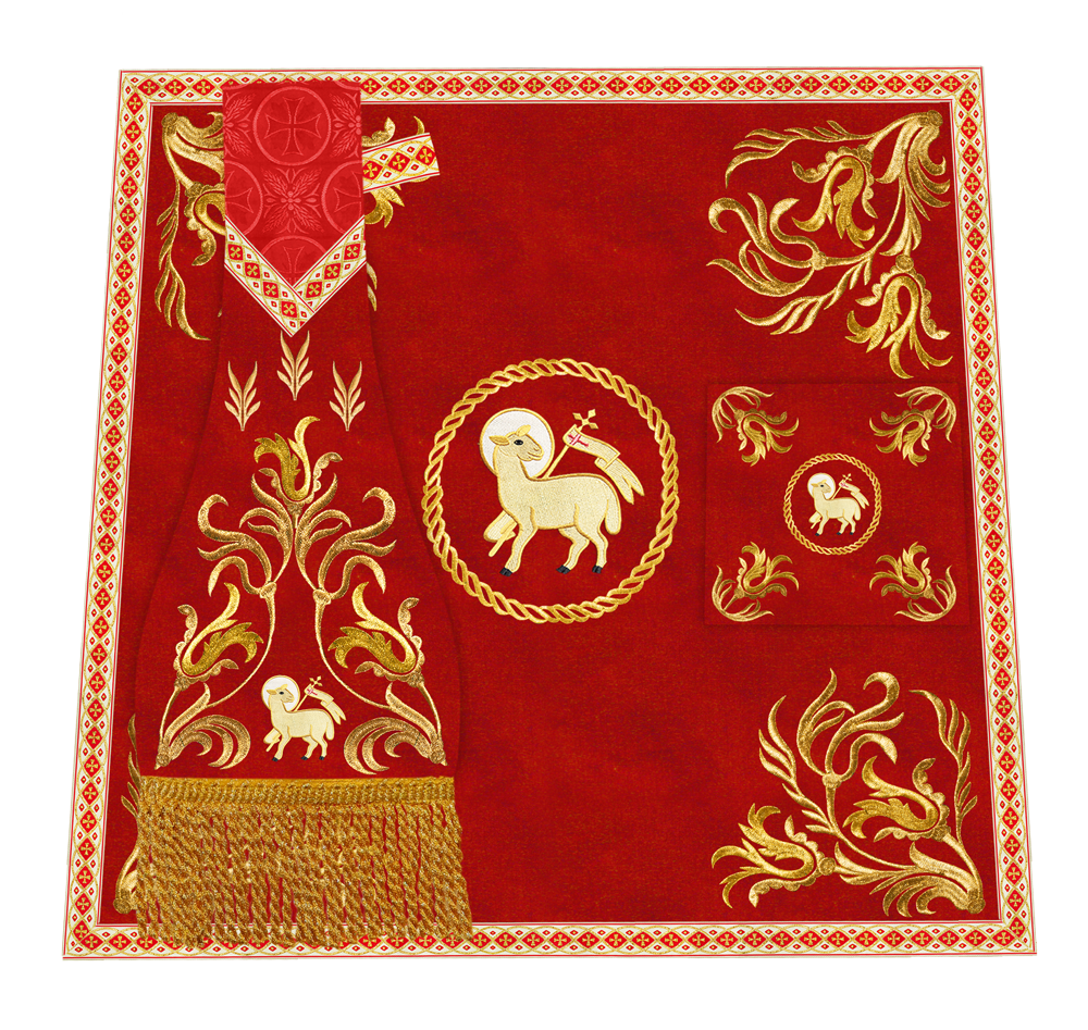 Mass Set with Intricate Embroidered Motif