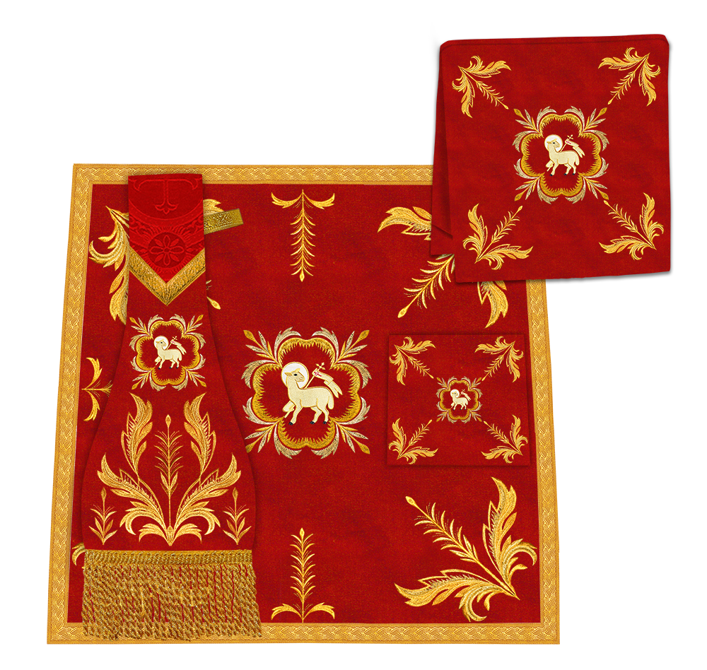 Roman Chasuble with liturgical motifs