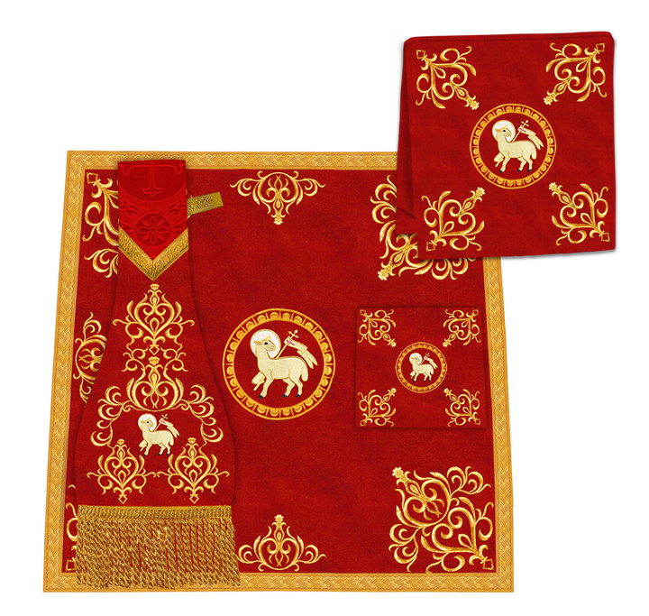 Fiddleback Vestment with Adorned Orphrey