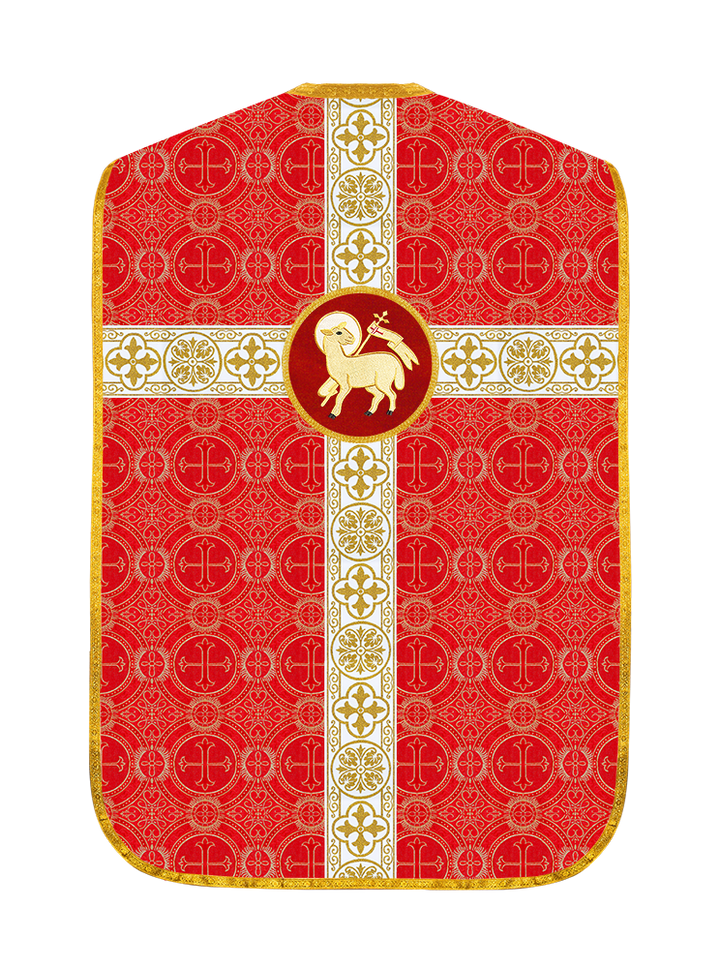 Roman Catholic Chasuble with Spiritual Motif