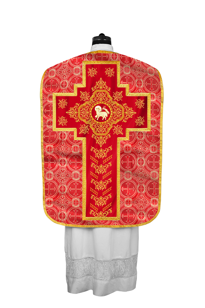 Fiddleback Vestment with Adorned Orphrey