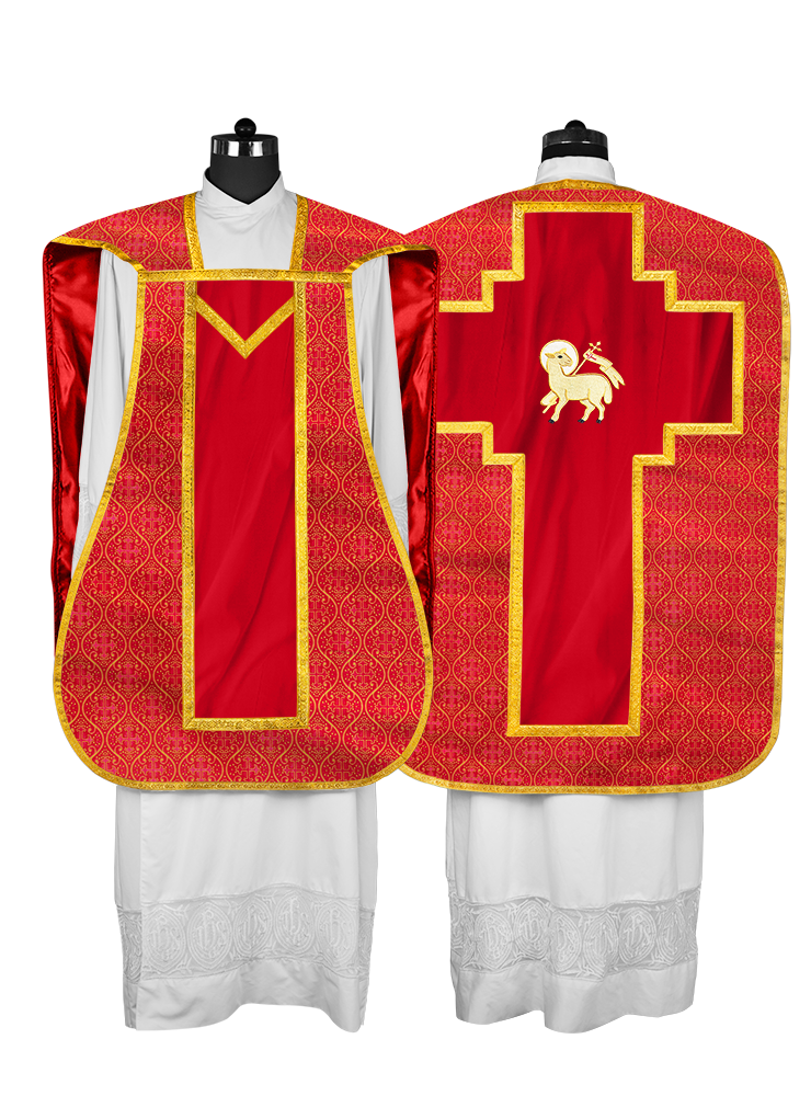 Fiddleback with spiritual motif