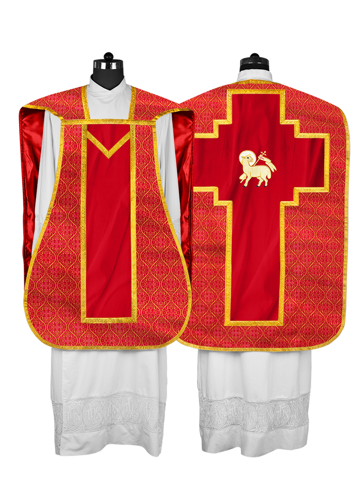 Fiddleback with spiritual motif