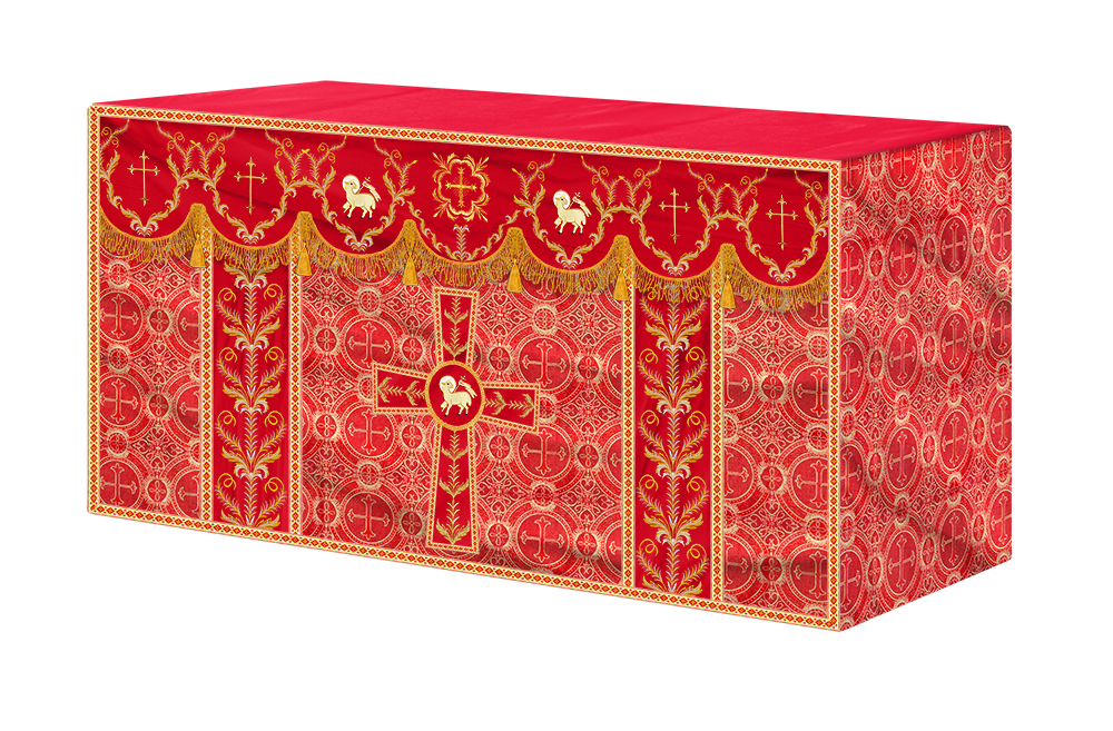 Church Altar Parament with Trims