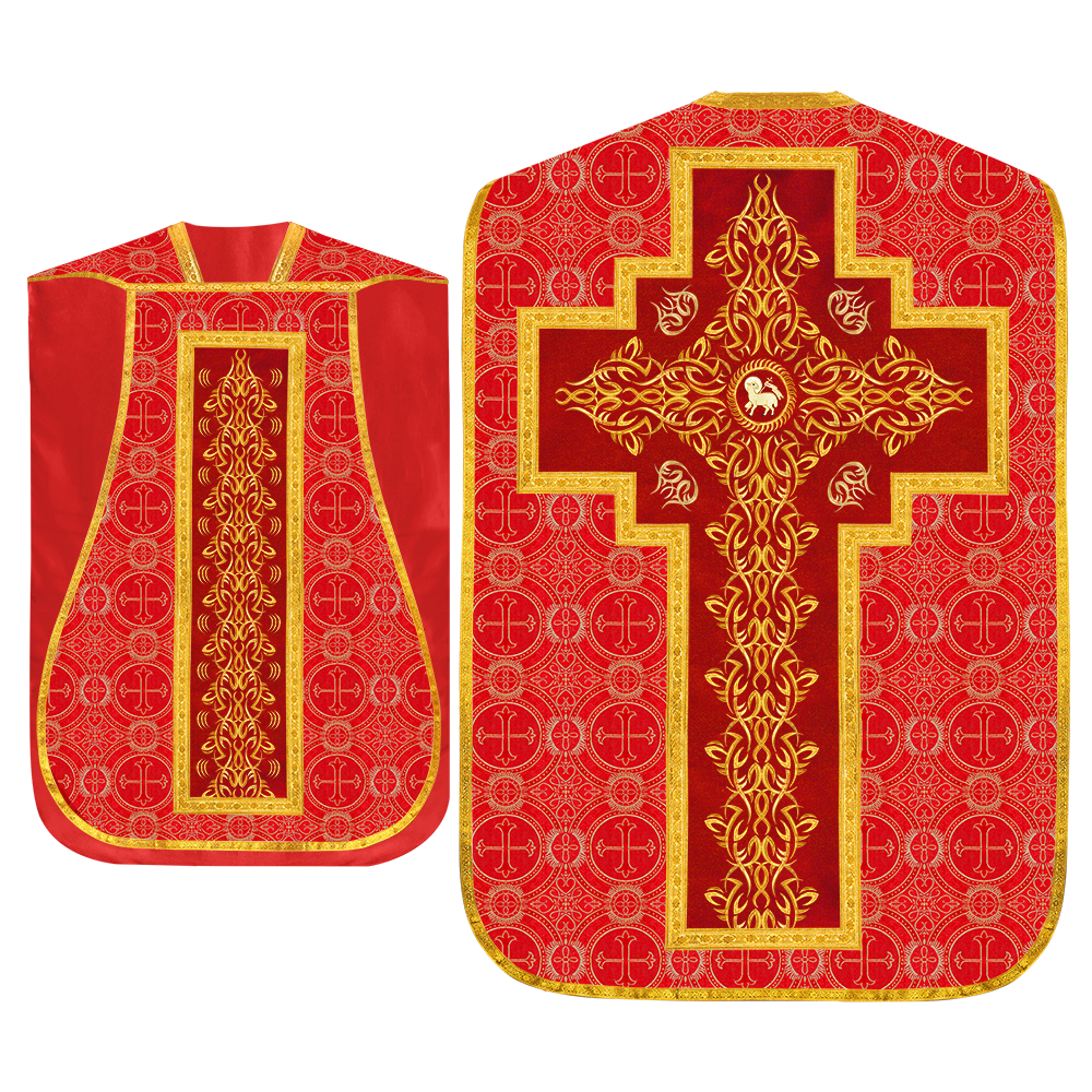 Fiddleback vestment with stole