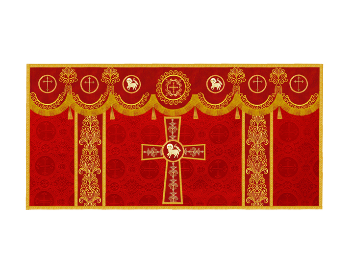 Altar Cloth with Liturgical Motif