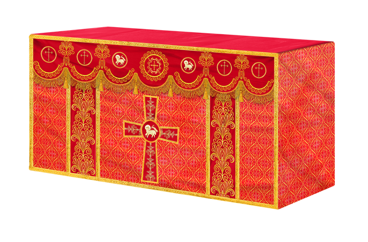 Altar Cloth with Liturgical Motif