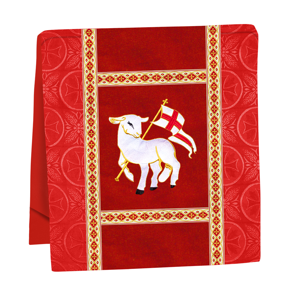 Altar Mass Set with Detailed Motif Embroidery