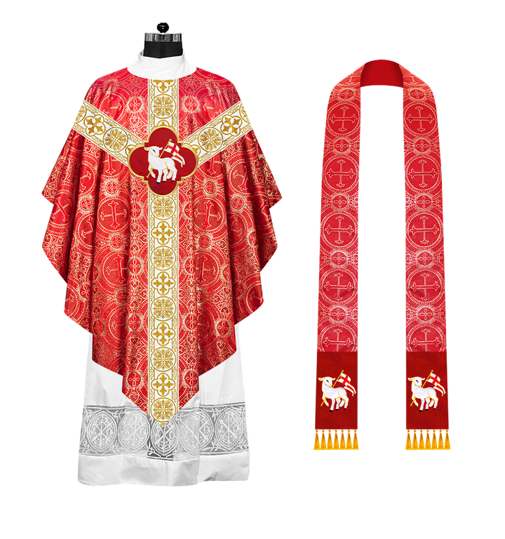 Traditional Liturgical Pugin Chasuble Vestments