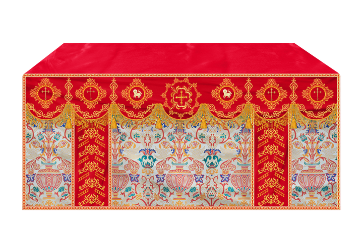 Embroidered Tapestry Altar Cloth