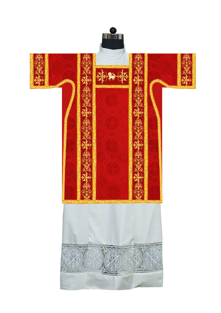 Tunicle Vestment with Adorned Orphrey