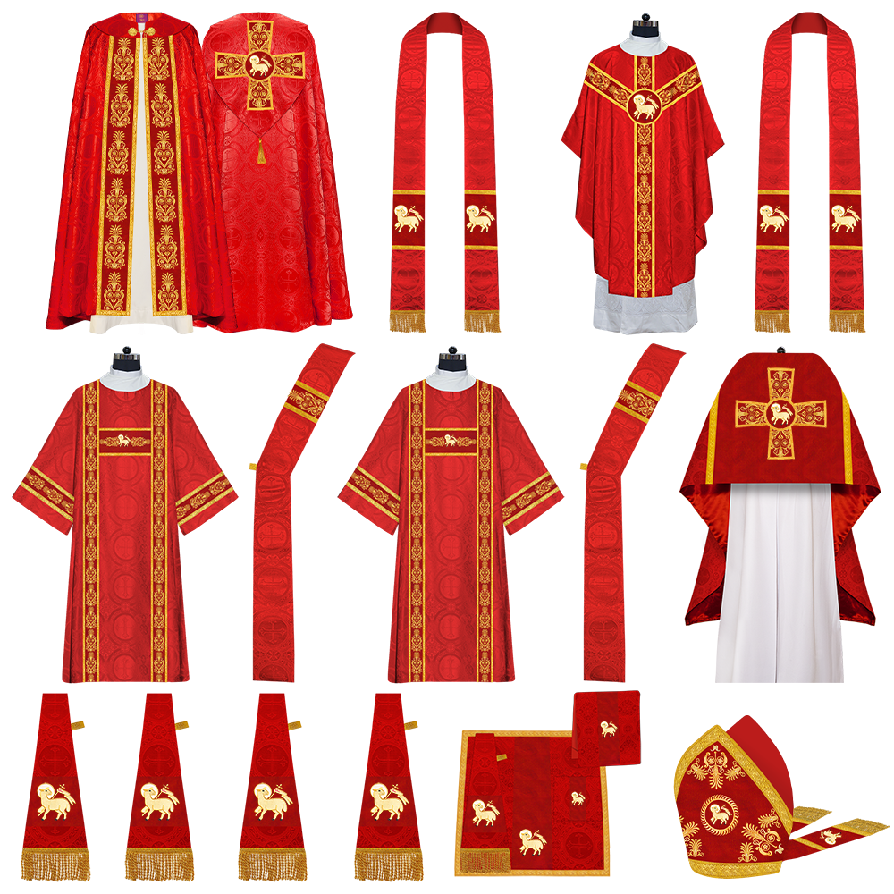 Gothic Style Highline Mass Set Vestments