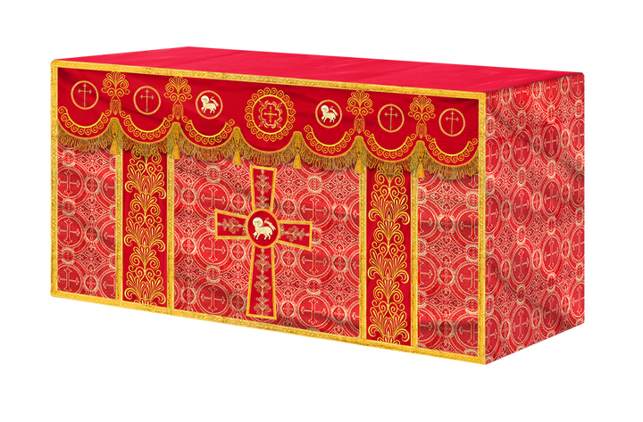 Altar Cloth with Liturgical Motif