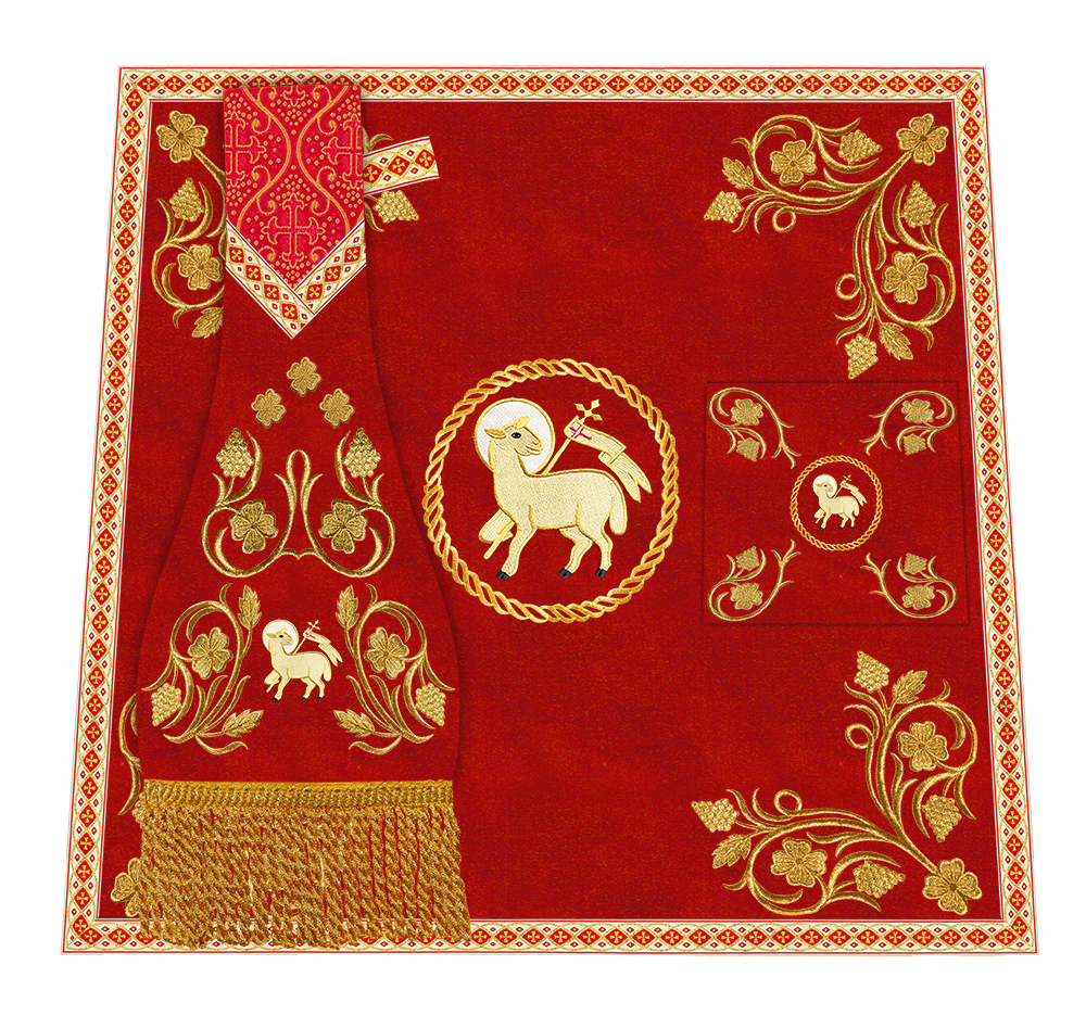 Grapes Embroidery Mass set with Motif